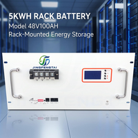 Batterie LiFePO4 Eco-Design Montée en Rack 100Ah 48V 4.8kWh, Sans Métaux Lourds, Modulaire, Durée de Vie 6000+ pour Systèmes Solaires