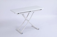Table à manger en bois au design moderne, meuble convertible et extensible, peu encombrant, table basse, idéal pour une salle à manger