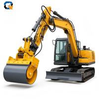 Prêt à être expédié : Accessoire de rouleau vibratoire hydraulique directement de l'usine avec livraison mondiale rapide