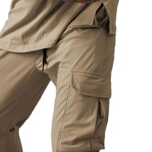 Custom Logo Wholesale <b>Gym</b> Fitness Wear <b>Men</b> Cargo <b>Joggers</b> Trousers With Side Pockets <b>Men's</b> <b>Jogger</b> Pants - Product Image 3