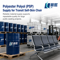 Polyol de polyester PSP de qualité supérieure pour sièges auto-adhésifs durables pour aéroports et trains à grande vitesse