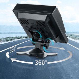 Xách tay 4K <span class=keywords><strong>7</strong></span> inch 2CH Dashcam màn hình phía trước phía sau 1080P AHD máy ảnh chia ánh sáng báo động BSD ai Hệ thống chống thấm nước xe lùi hỗ trợ - Product Image 4