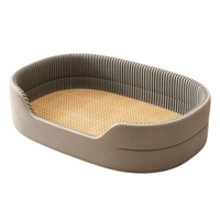 Lit pour chien et chat écologique, solide, toutes saisons, grande et petite taille, style canapé, amovible, lavable, lits et accessoires pour animaux de compagnie, produits pour animaux.