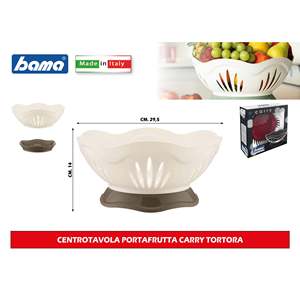 Centrotavola Portafrutta Bama: Design Grigio Tortora per la Tua Tavola - Product Image 2