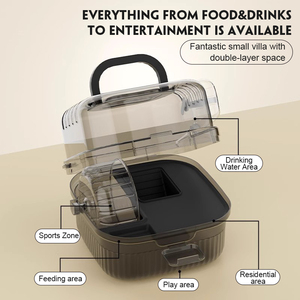 <span class=keywords><strong>Cage</strong></span> à hamster d'extérieur portable, <span class=keywords><strong>cage</strong></span> pour hérisson, rat, ours en peluche, petit animal de compagnie, vente en gros, <span class=keywords><strong>cage</strong></span> pour petit animal de compagnie - Product Image 3