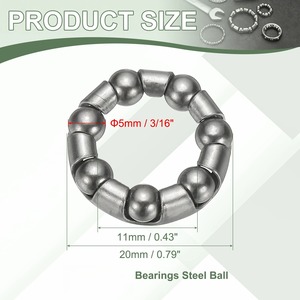 Roulement à billes de vélo en acier inoxydable scellé pour boîtier de pédalier avant et <span class=keywords><strong>kit</strong></span> de réparation d'axe de moyeu arrière, autres roulements - Product Image 1