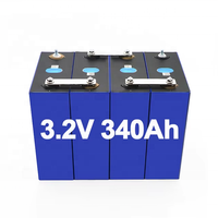 Tax Free Lifepo4 baterai penyimpanan energi, 3,2 v 340Ah Lifepo4 Cell 314Ah 320Ah 340Ah untuk sistem energi surya