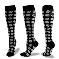 Halloween Elements Design Bas Fitness Sports Chaussettes de compression Dropshipping Chaussettes de cuisse à pression