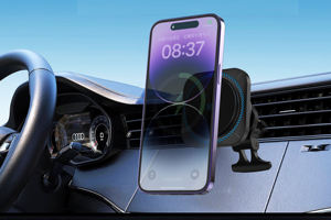 Ensemble cadeau d'entreprise ventilateur de refroidissement Peltier refroidisseur radiateur Cargador Inalmbrico Magntico Para Auto voiture support de chargeur sans fil personnalisé - Product Image 6