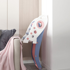 Aggiornato PE Piccolo Razzo A Tema Del Bambino A Casa Coperta Scivolo Di Plastica per il Capretto - Product Image 2