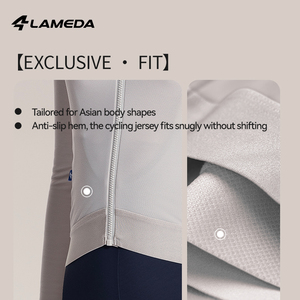 LAMEDA Nouvelle Collection ODM – Vêtements de Cyclisme Hiver Premium pour <span class=keywords><strong>Femme</strong></span> : Maillots et Vestes Thermiques en Polaire de Haute Qualité - Product Image 5