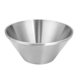 Stainless Steel Conical Bowl 304 V-Shaped For Noodle Soup Fruit Salad Home Use - Product Image 1