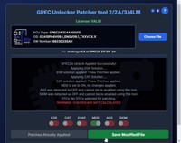 Software de Desbloqueo GPEC para Chrysler Continental, para ECU GPEC2/2A/3/4LM - Desbloqueo OBD (2A) y Otras Funciones