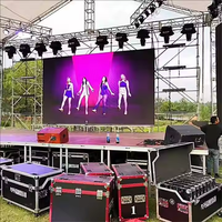 Écrans muraux vidéo LED couleur pleine P2.6 P2.9 P3.91 P4.81 pour intérieur et extérieur