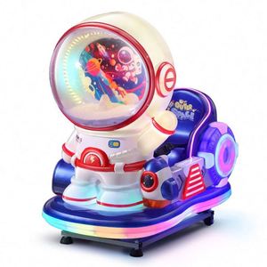 2026 New Model Children's Coin-Operated Astronaut Rocking Car <b>Swing</b> Machine 11-inch High-Definition LCD Screen <b>Single</b> Player - Product Image 1