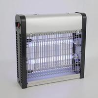 Lampe anti-moustiques électrique haute tension en alliage d'aluminium, piège à insectes avec zapper écologique, lampe UV à revêtement poudré
