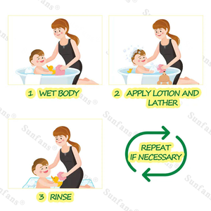 Champú en Gel Orgánico Tres en Uno para Niños, 500 ml, <span class=keywords><strong>Gran</strong></span> Capacidad, Hidratante, Sin Jabón, Cuidado Nutritivo - Product Image 3