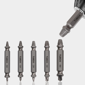 Di alta qualità 5 pezzi <span class=keywords><strong>Set</strong></span> di estrattore a vite metrico esagonali punte guida rimozione vite danneggiato strumento di rimozione bullone spogliato - Product Image 3