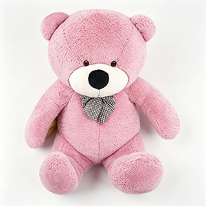 Customized <b>Pink</b> teddy <b>bear</b> plush toy, Sitting <b>pink</b> <b>bear</b> stuffed animal, Soft <b>pink</b> teddy <b>bear</b> plushier - Product Image 3