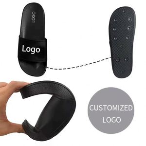 Sandales d'été personnalisées avec logo imprimé, pour hommes et femmes, en PVC, vente en gros - Product Image 3
