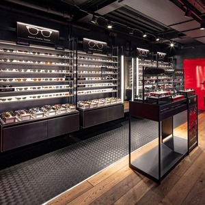 Lunettes de soleil Offre Spéciale <span class=keywords><strong>Rayban</strong></span> Store Design Retail Lunettes de soleil Vitrine d'affichage avec lumières LED pour luminaires de magasins optiques - Product Image 2