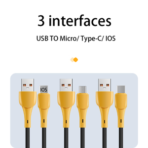 Cable DE DATOS USB de carga rápida 6A tipo C de precio súper bajo para teléfonos móviles <span class=keywords><strong>Samsung</strong></span> Huawei línea de datos de plástico personalizada - Product Image 5
