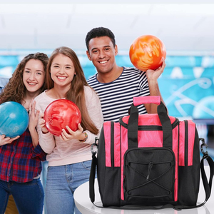 Công Suất Lớn Bóng Duy Nhất <span class=keywords><strong>Bowling</strong></span> Túi Với Ngăn Giày Xách Tay Đệm <span class=keywords><strong>Bowling</strong></span> Tote Cho Đào Tạo Và Người Chơi Giản Dị - Product Image 6