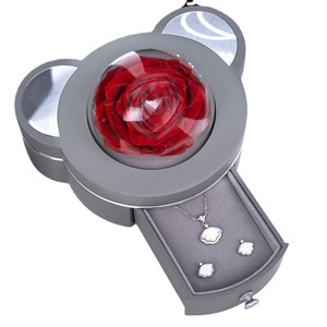 AYOYO OEM <span class=keywords><strong>Blume</strong></span> Regalo de San Valentín 2026 Joyero con Flor Eterna para Niños Regalo de San Valentín 2026 - Product Image 3