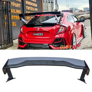 สปอยเลอร์หลังคาร์บอนไฟเบอร์ VTX-2V สำหรับ Honda Civic Type R Hatchback FK7 FK8 รุ่นที่ 10 ปี 2016-2019 สำหรับตกแต่งรถยนต์ - Product Image 2