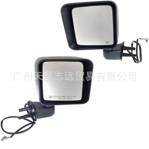 Espejo retrovisor para Jeep Wrangler 68229611AC 68229612AC, espejo lateral de plástico con arnés de cableado - Product Image 4