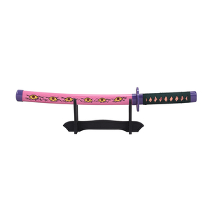 Nouvelle Épée Miniature Tueur de Démons <span class=keywords><strong>Kokushibou</strong></span> Tsugikuni Michikatsu en Bois de Bambou, Épée d'Anime - Product Image 4