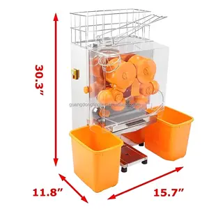Commercial Automatic Orange Citrus Lemon Juice Making Machine Juice Squeezer Extractor For Bar Supermarket