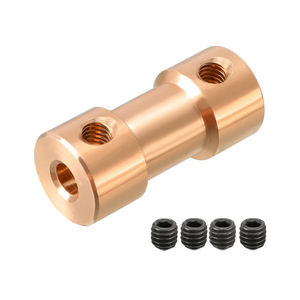 2/2.<span class=keywords><strong>3</strong></span>/<span class=keywords><strong>3</strong></span>/<span class=keywords><strong>3</strong></span>.17/4/5/6mm N20 Motorwelle kupplung Kupplung Anschluss hülsen adapter Messing übertragungs gelenk für RC-Boot Auto Flugzeug - Product Image 5