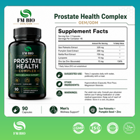 Capsules de soutien pour la prostate masculine, supplément alimentaire végétalien à base de palmier nain, de graines de citrouille et de zinc, nutrition quotidienne pour le bien-être masculin