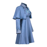 Costume d'éveil magique série Harry Beauxbâtons uniforme scolaire Fleur Delacour Costume pour filles Cosplay