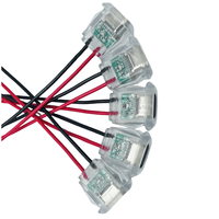 Hot Selling Transparent Typ C 2PIN Wasserdichte Steckdose für Haushalts geräte mit Licht