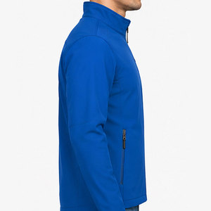 Wholesale Custom Logo 100%Polyester <b>Men</b> Softshell <b>Jacket</b> <b>Canvas</b> Stand Collar Waterproof Outdoor Use Winter Wear Softshell <b>Jacket</b> - Product Image 3