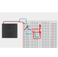 Kit de formation B2B pour expériences scientifiques en physique : Série de circuits et de division de tension avec double LED, démonstrateur de classe