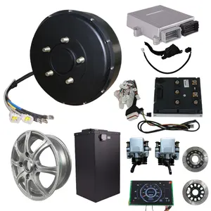 Diskon 4kw Kit Motor Konversi Mobil Elektrik Baterai Lithium Pengendali Motor Dc Brushless Hub Sistem Motor