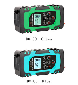 Chargeur de batterie de voiture automatique portable intelligent OEM personnalisé 8 ampères 12 volts 24V, pour batteries au plomb-acide électriques, entretien et désulfatation - Product Image 5