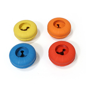 Haute qualité tortue forme fuite nourriture jouet pour animaux de compagnie en caoutchouc matériel chien mâcher jouets chiens de compagnie fuite aliments jouets - Product Image 4