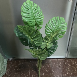 Plante artificielle <span class=keywords><strong>Monstera</strong></span> à 9 feuilles de 81 cm pour la décoration intérieure - Product Image 2