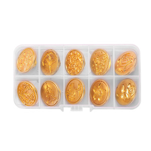 <b>Wax</b> <b>Seal</b> Stamp Heads Metal Engraved Set For <b>Wax</b> <b>Seals</b> Gift Use - Product Image 5