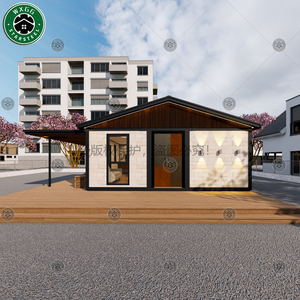 Maison préfabriquée modulaire isolée moderne avec revêtement en pierre, conteneur habitable portable - Product Image 4