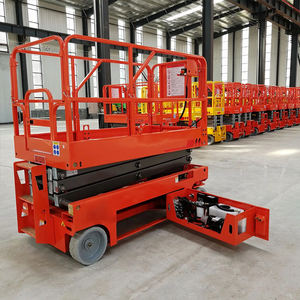 ลิฟต์ยกกรรไกรไฟฟ้า300กก. 12m14m แพลตฟอร์มยกกรรไกรไฟฟ้าทั้งหมดการจัดการวัสดุที่เสถียรเป็นพิเศษ - Product Image 5