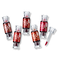 Nuevo Tubo de Brillo Labial Transparente de Plástico Moldeado por Soplado de 10 ml, con Forma de Caramelo Coreano, Material de Empaque de Alta Calidad para Maquillaje Labial