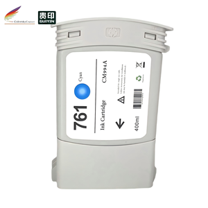 Cartouche d'encre compatible pour <span class=keywords><strong>HP</strong></span> 761 763 pour traceur industriel <span class=keywords><strong>HP</strong></span> DesignJet T7100 <span class=keywords><strong>T7200</strong></span> 400ML 775ML avec puce intelligente - Product Image 3