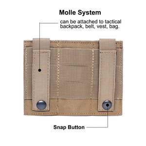 Sac tactique triple chargeur 9 mm en nylon 1000D, pochette EDC, étui <span class=keywords><strong>de</strong></span> <span class=keywords><strong>chasse</strong></span>, sac <span class=keywords><strong>de</strong></span> transport extérieur pour la <span class=keywords><strong>chasse</strong></span> en plein air - Vente en gros - Product Image 3
