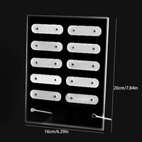 VONVIK — présentoir pour faux ongles, carte couleur détachable, aimant en acrylique, pièces