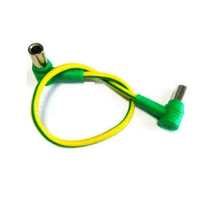 Right Angle Potential Equalization Socket Medical Cable